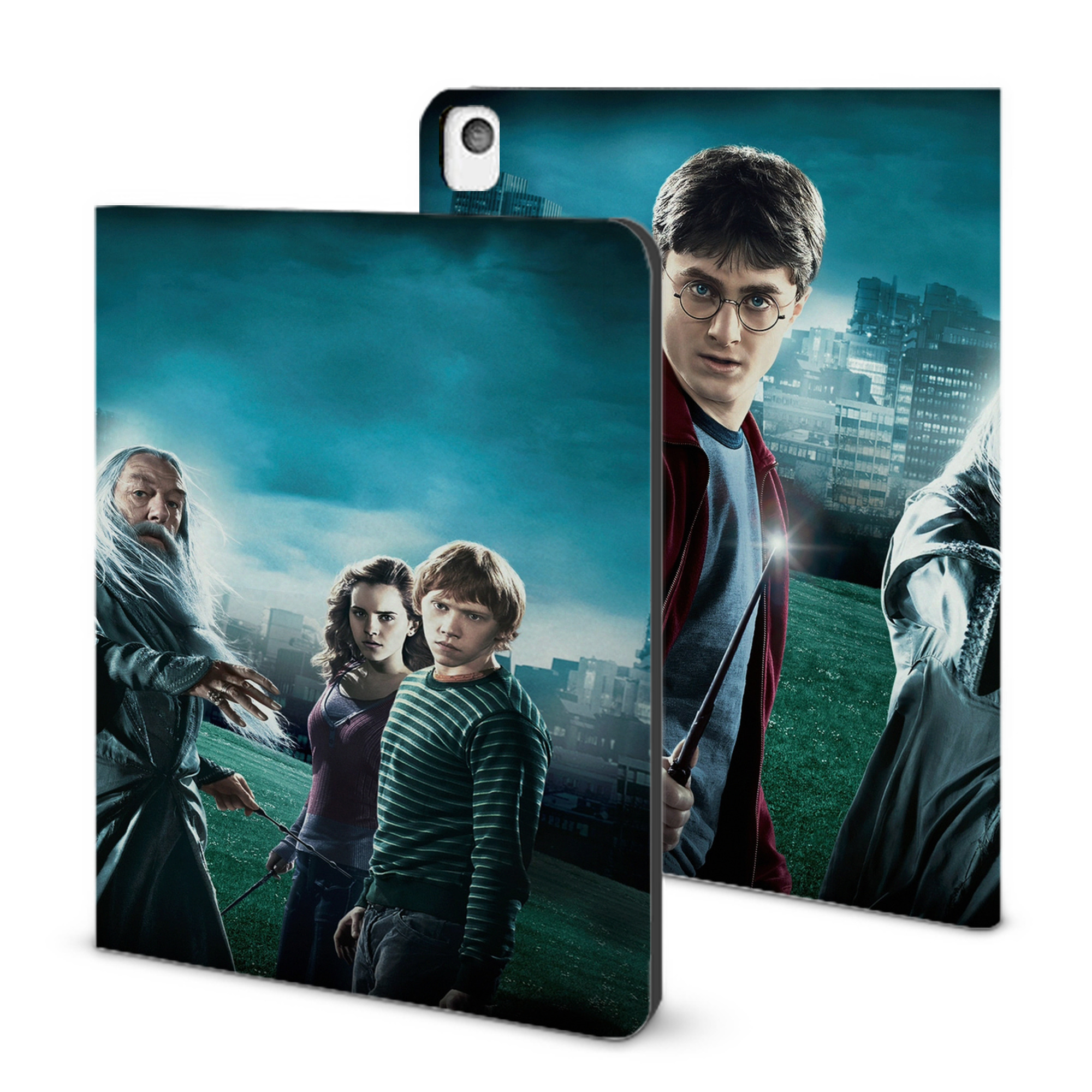 （画像用） Harry Potter ハリー・ポッターシリーズ IPadケース ペンホルダー付き ブックスタイルデザイン